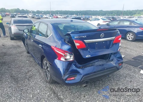 2019 Nissan Sentra Sr from USA, damaged, VIN 3N1AB7APXKY338570
